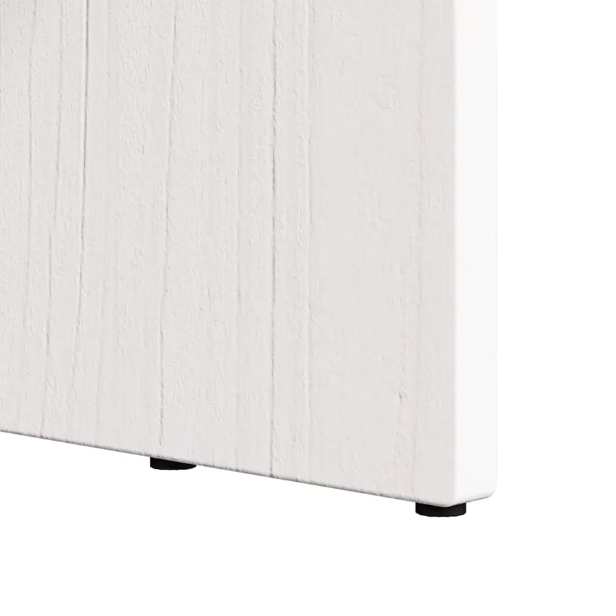 Table basse Blanc 80 x 40 x 35 cm Pin massif - 13