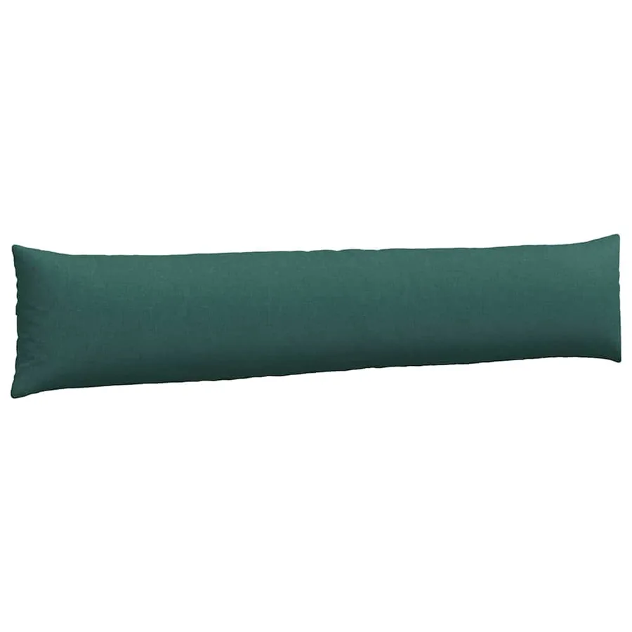 Coussins de canapé 2 pcs Vert foncé 200 x 40 cm tissu - 5