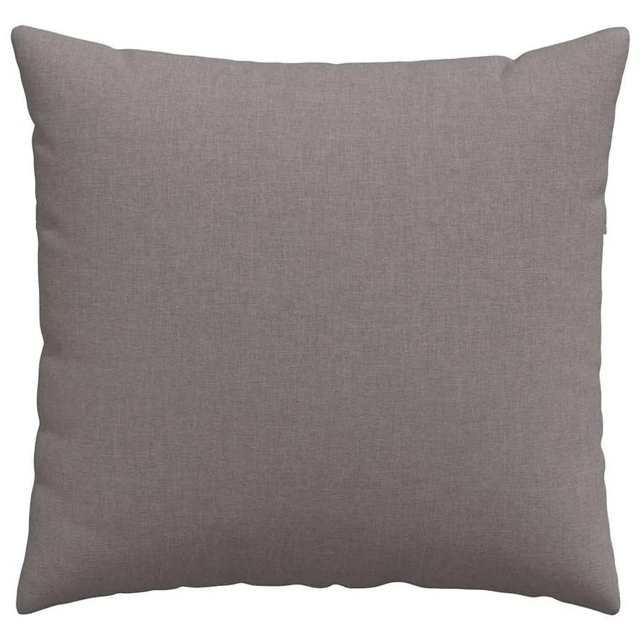 Coussins de canapé 2 pcs Taupe 50 x 50 cm tissu - 6