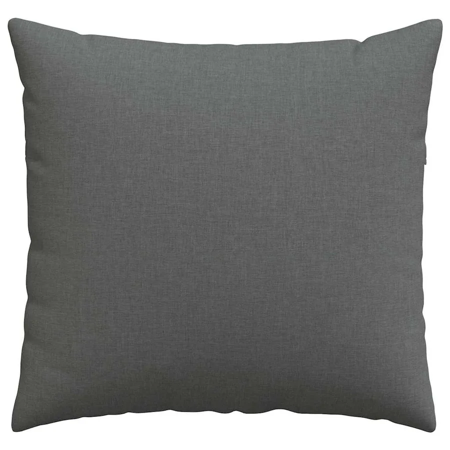 Coussins de canapé 2 pcs Gris foncé 50 x 50 cm tissu - 6
