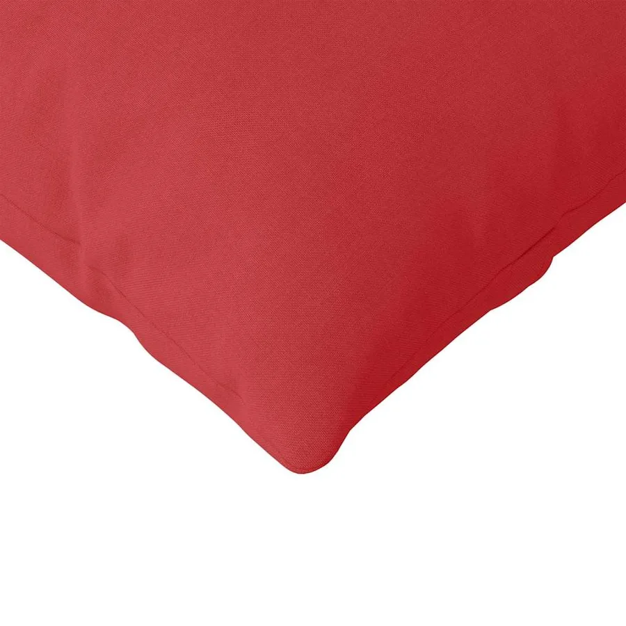 Coussins de canapé 2 pcs Rouge 120 x 40 cm tissu - 7