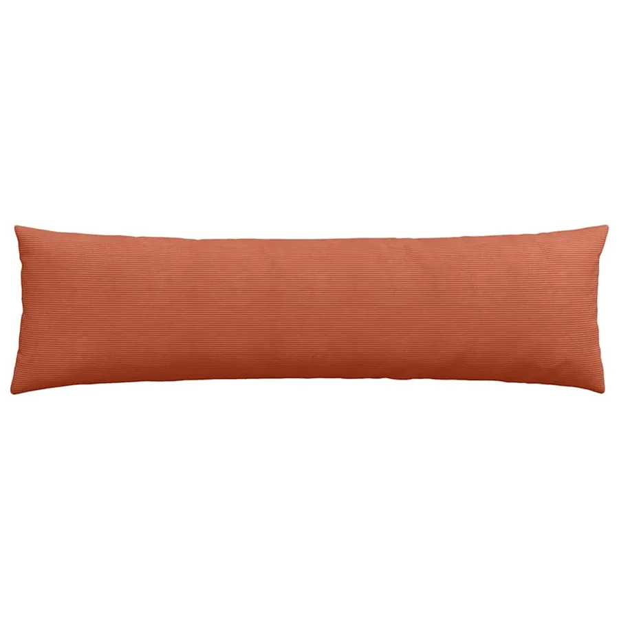 Coussins de canapé 2 pcs Rouge orange 145 x 40 cm - 6