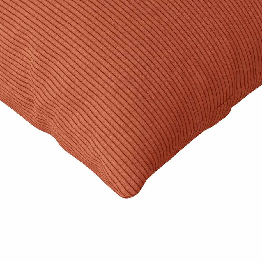 Coussins de canapé 2 pcs Rouge orange 145 x 40 cm - 7