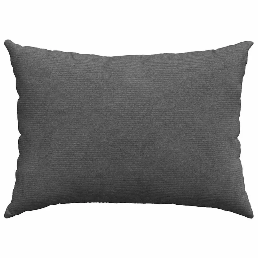 Coussins de canapé 2 pcs Gris foncé 70 x 50 cm - 6