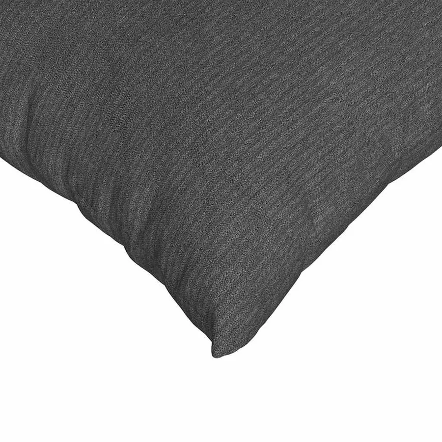 Coussins de canapé 2 pcs Gris foncé 70 x 50 cm - 7