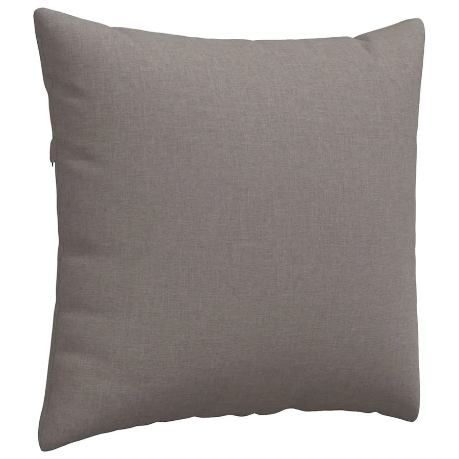 Coussins de canapé 2 pcs Taupe 45 x 45 cm tissu - 5