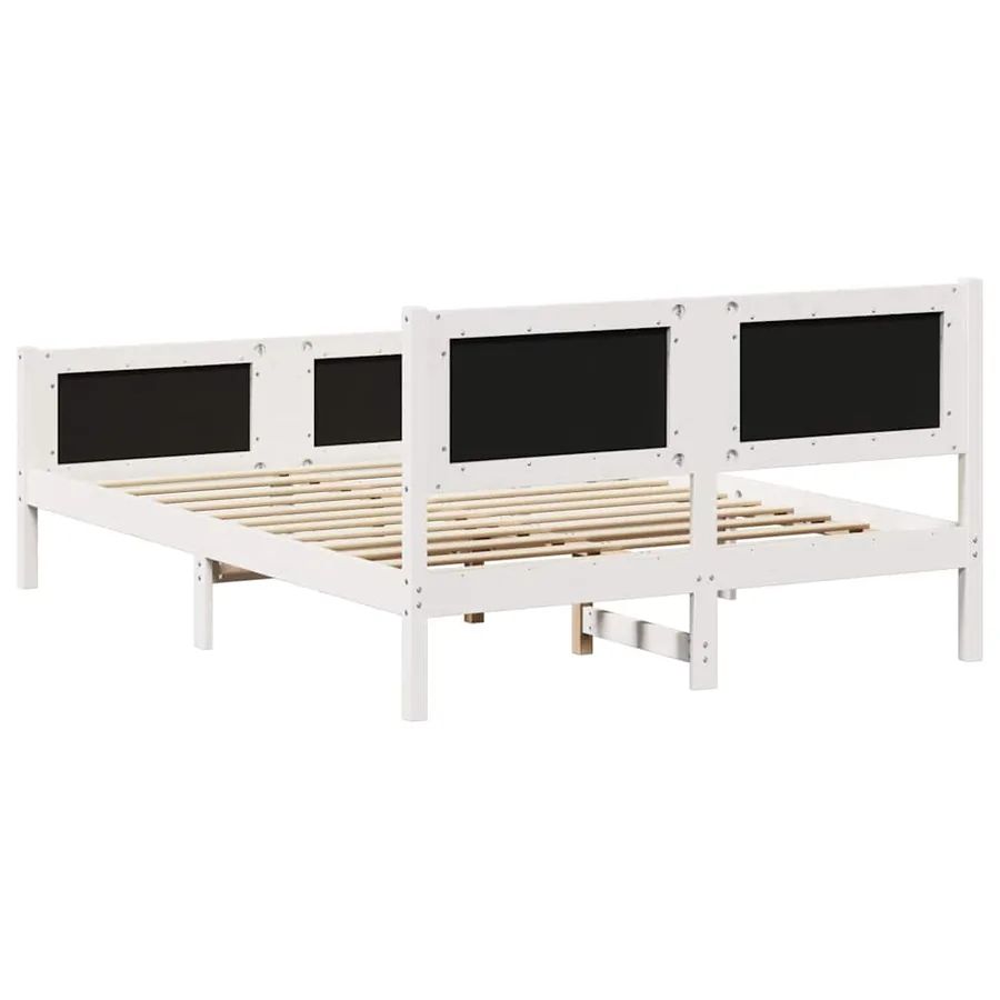 Cadre de lit avec tête de lit Gris clair 135 x 190 cm tissu - 7