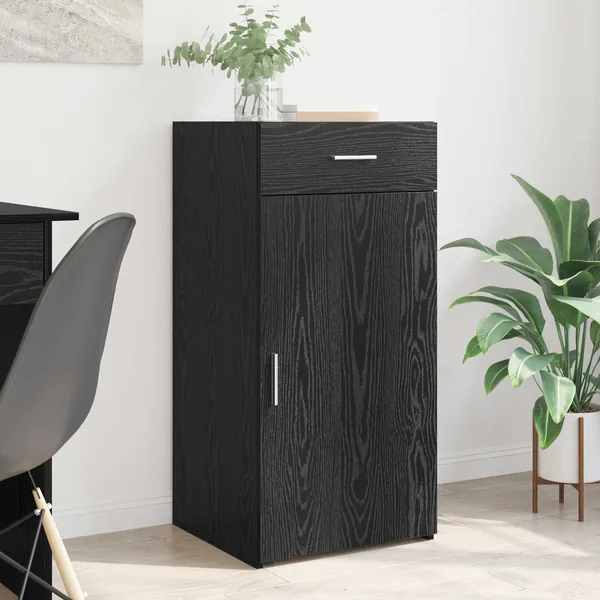 Buffet Chêne noir 45 x 42,5 x 93 cm Bois d'ingénierie