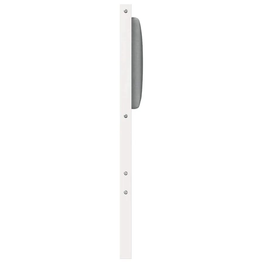 Tête de lit Autre Blanc 135 cm Bois massif en pin - 5