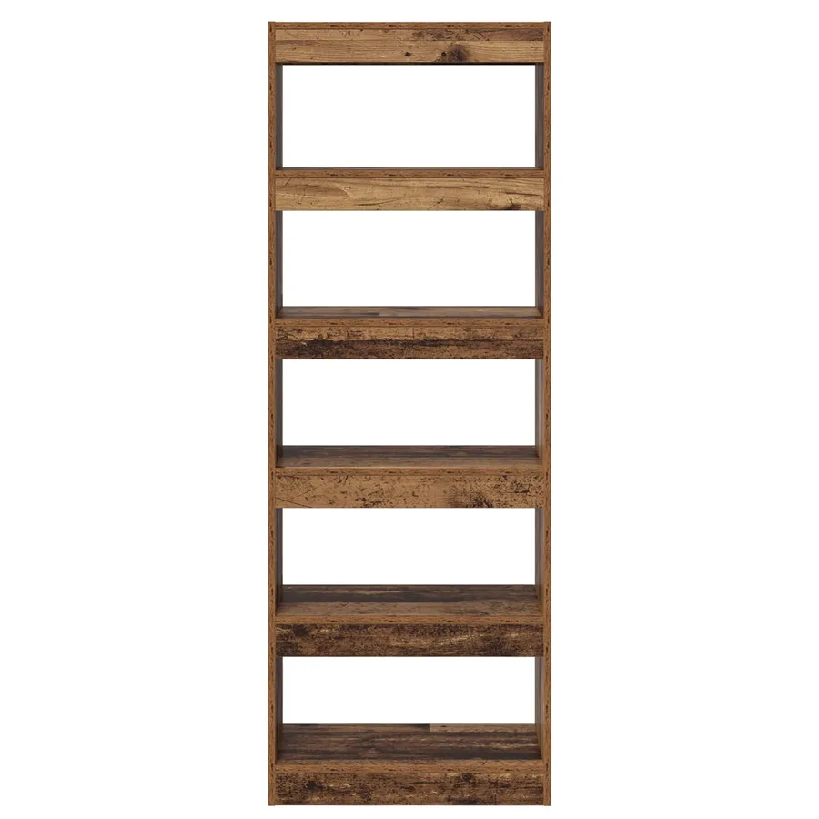 Bibliothèque Bois ancien 60 x 30 x 166 cm Bois d'ingénierie - 5