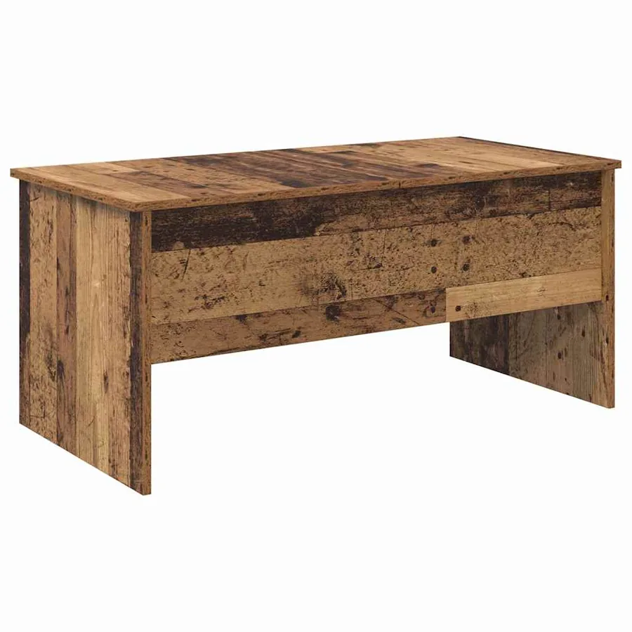 Table basse Bois Ancien 102 x 50,5 x 46,5 cm Bois d'ingénierie - 2