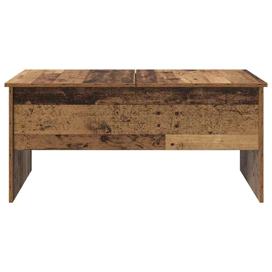 Table basse Bois Ancien 102 x 50,5 x 46,5 cm Bois d'ingénierie - 6