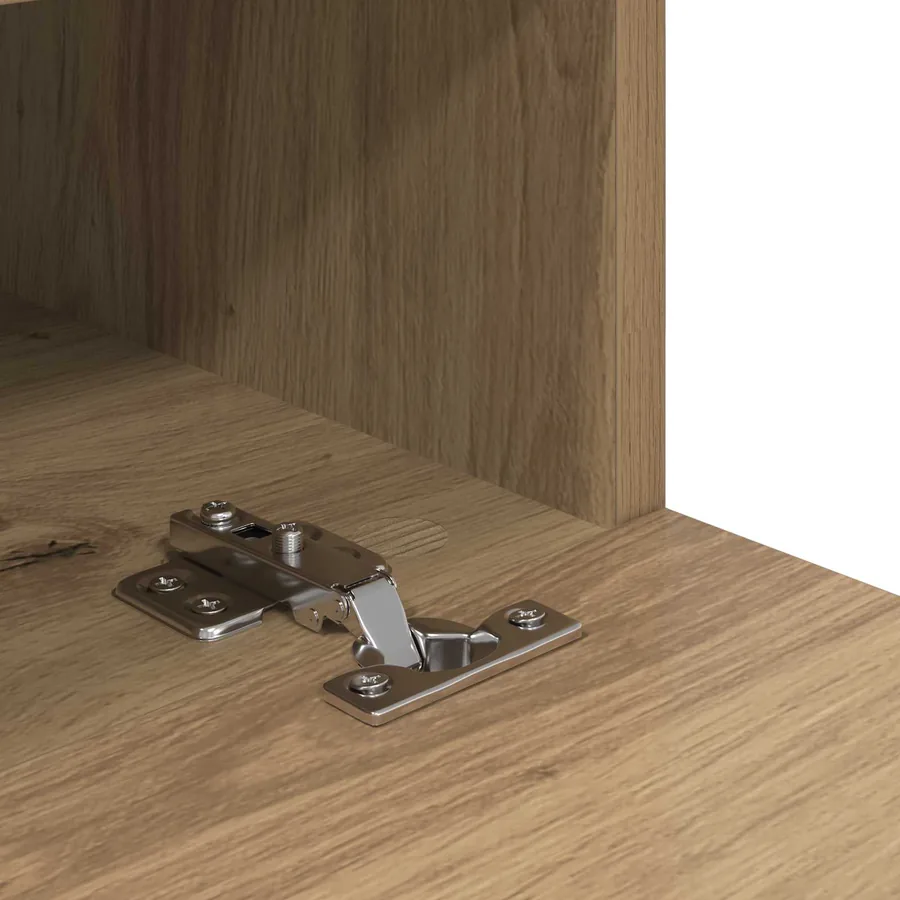 Meubles TV muraux 2 pcs Chêne artisanal Bois d'ingénierie - 10