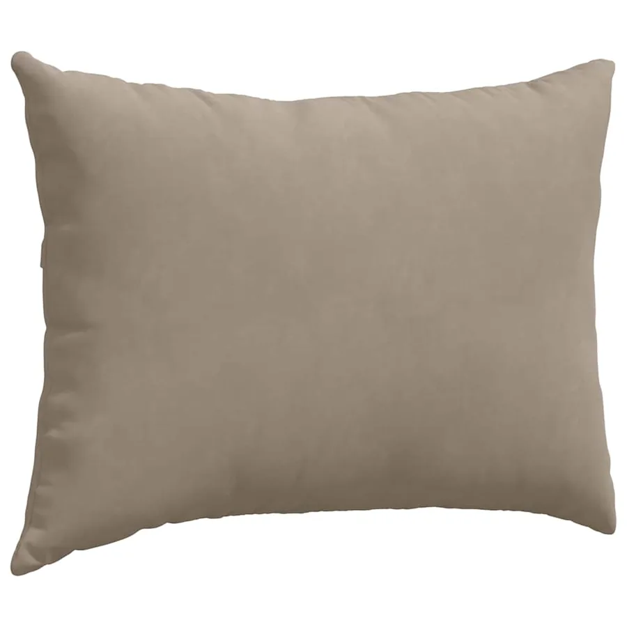 Coussins de canapé 2 pcs Taupe 70 x 50 cm tissu - 5