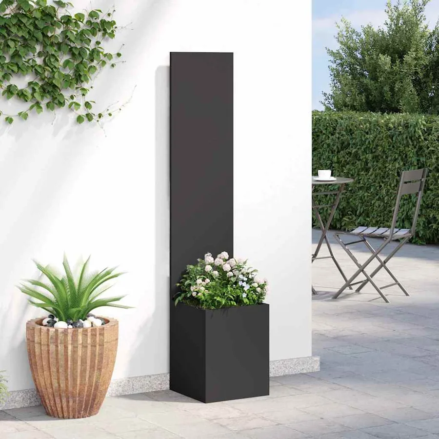 Écran de confidentialité de jardin Noir 32 x 32 x 150 cm - 4