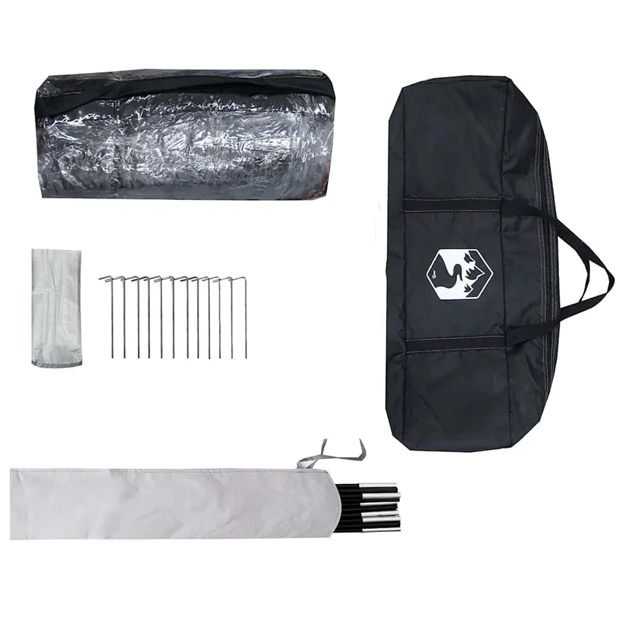 Dôme de tente de piscine Transparent 640 x 432 x 205 cm PVC - 12