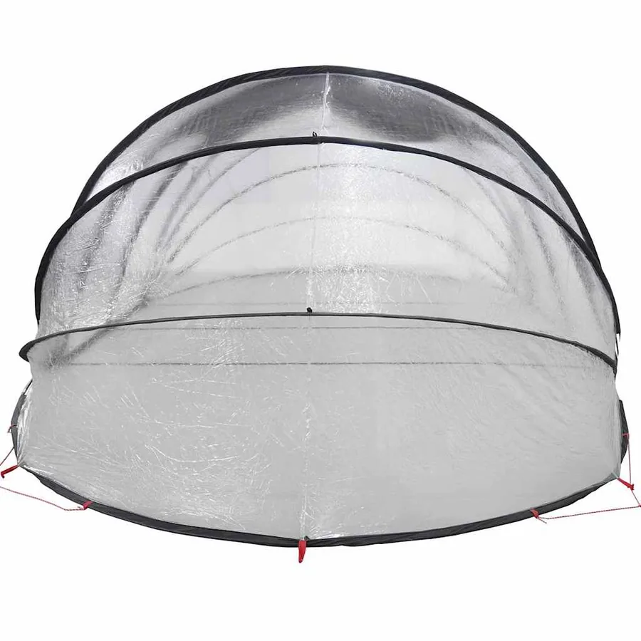 Dôme de tente de piscine Transparent 640 x 432 x 205 cm PVC - 7