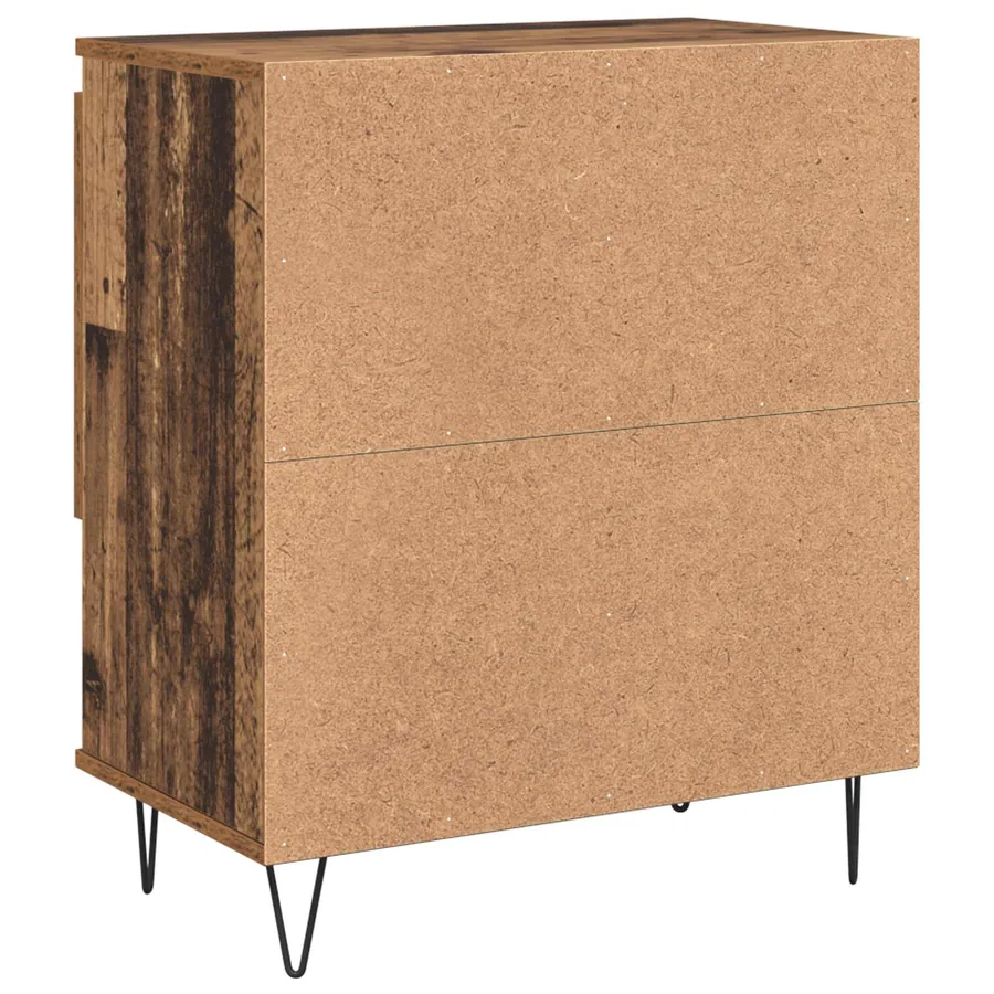 Buffet 3 pcs Bois ancien 60 x 35 x 70 cm - 9