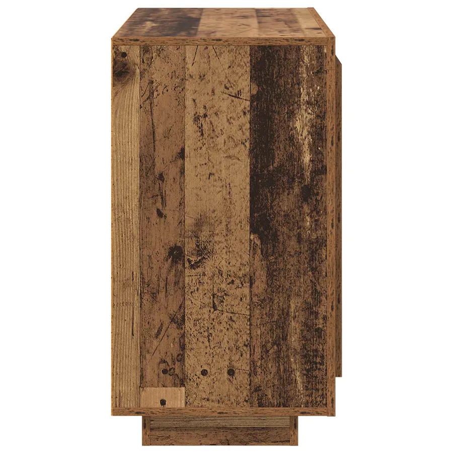 Buffet Bois ancien 80 x 40 x 75 cm Bois d'ingénierie - 7
