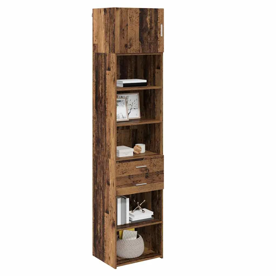 Haut Armoire Bois Ancien 50 x 42,5 x 225 cm Bois d'ingénierie - 3