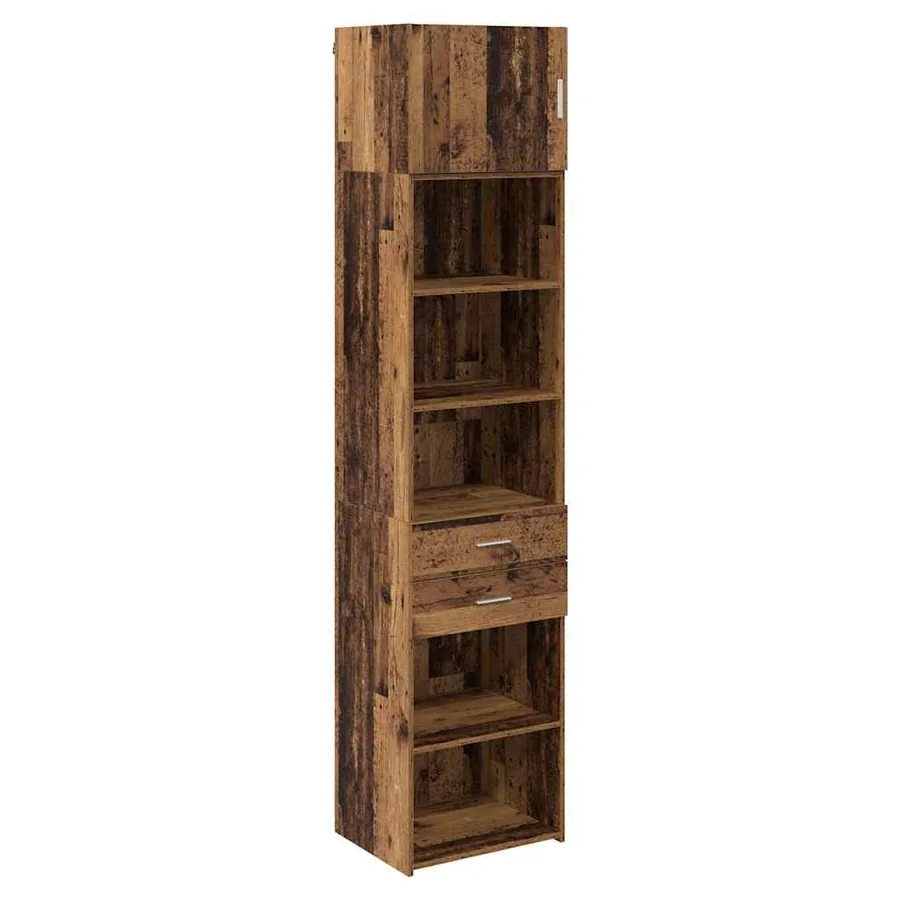 Haut Armoire Bois Ancien 50 x 42,5 x 225 cm Bois d'ingénierie - 5
