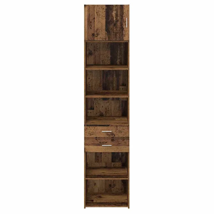 Haut Armoire Bois Ancien 50 x 42,5 x 225 cm Bois d'ingénierie - 6