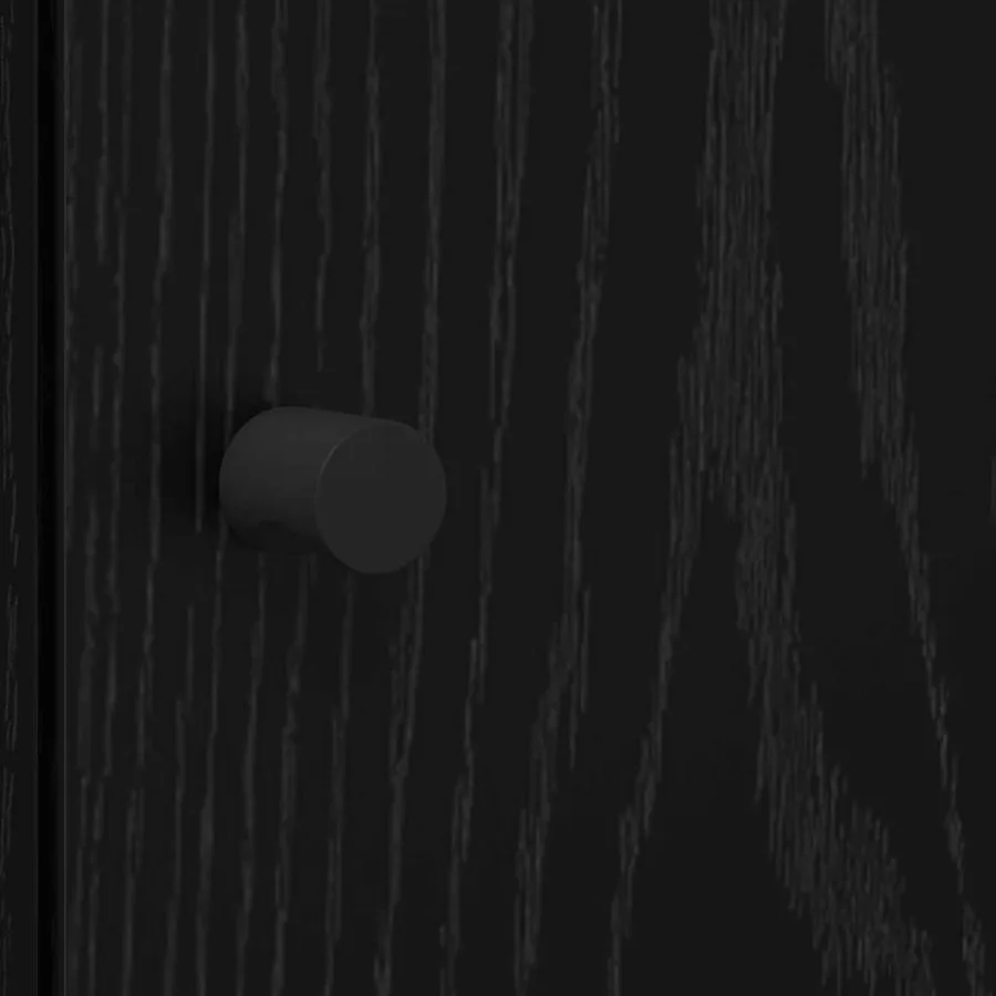 Haut Armoire Chêne noir 35 x 37 x 142 cm Bois d'ingénierie - 10