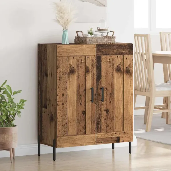 Buffet Bois Ancien 69,5 x 34 x 90 cm Bois d'ingénierie et fer