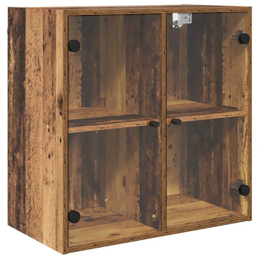 Meuble mural Bois Ancien 68 x 37 x 68,5 cm Bois d'ingénierie - 2