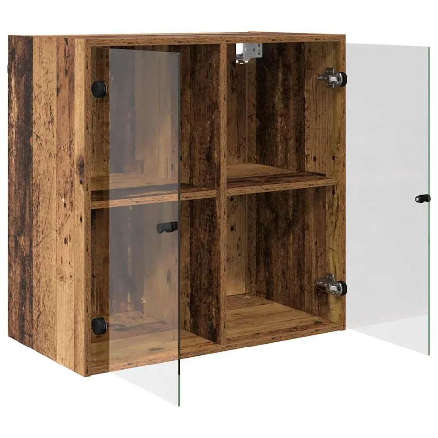 Meuble mural Bois Ancien 68 x 37 x 68,5 cm Bois d'ingénierie - 5