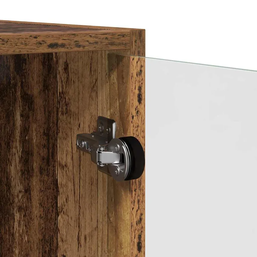 Meuble mural Bois Ancien 68 x 37 x 68,5 cm Bois d'ingénierie - 9
