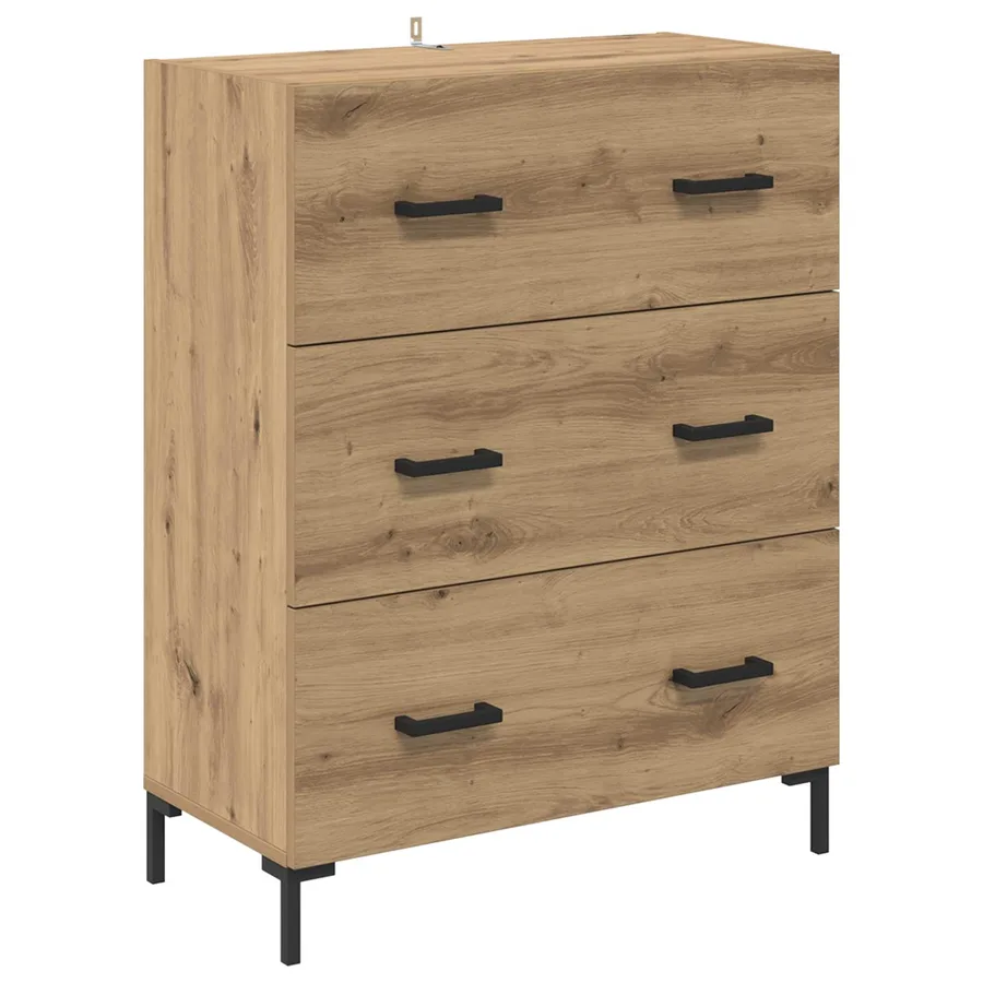 Buffet Chêne artisanal 69,5 x 34 x 90 cm - 2