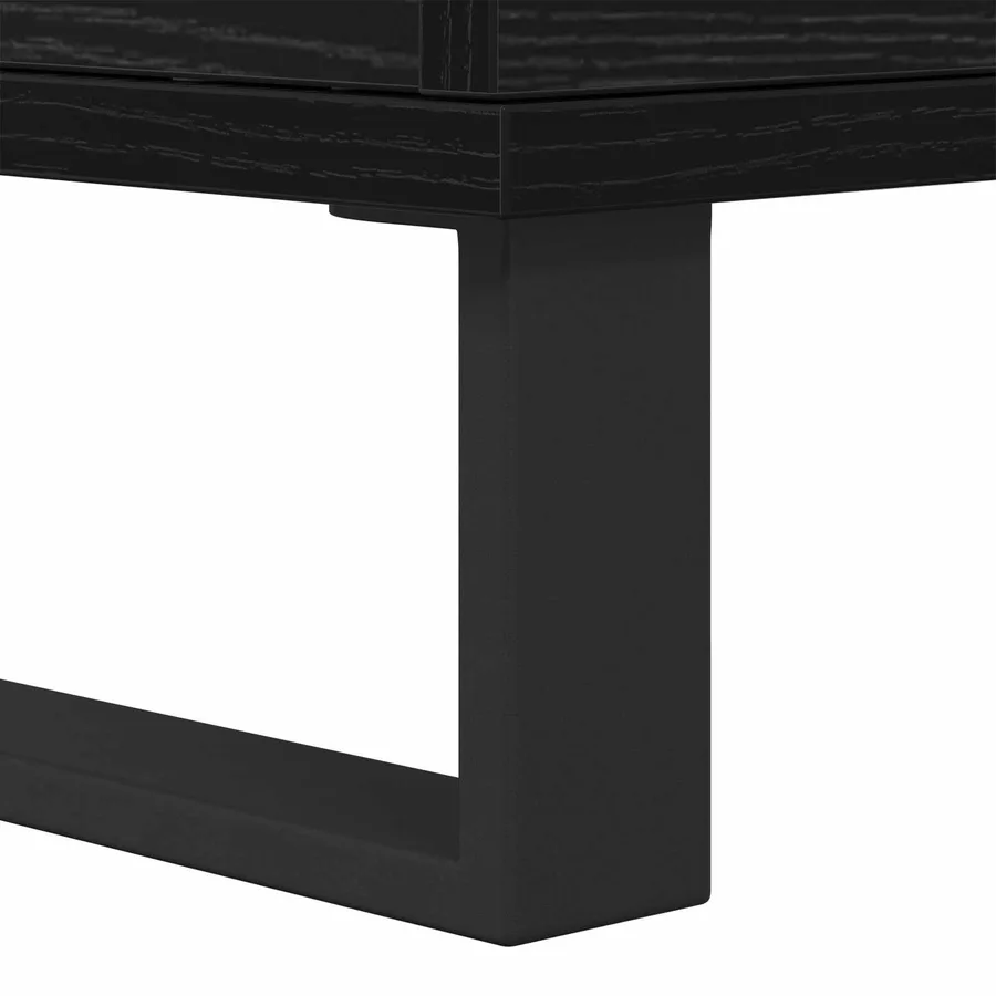 Buffet 3 pcs Chêne noir 60 x 35 x 70 cm - 11