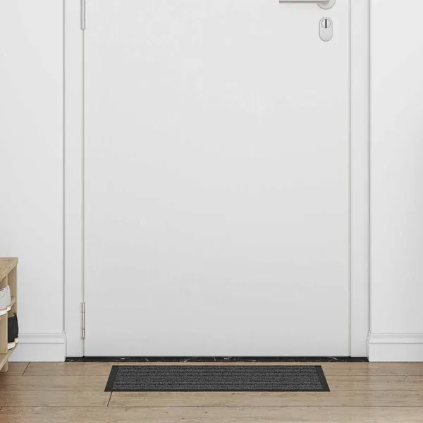 Tapis d'entrée Noir 40 x 60 cm Polypropylène