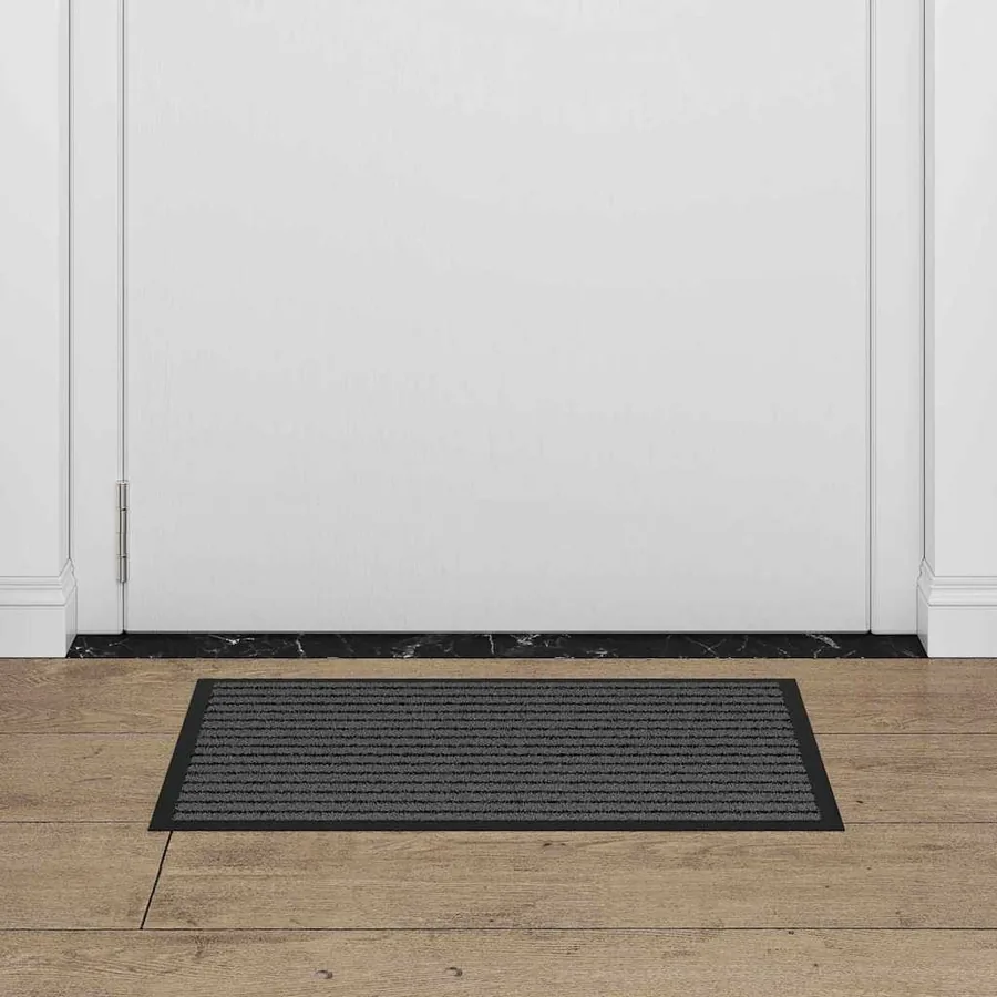 Tapis d'entrée Noir 40 x 60 cm Polypropylène - 3