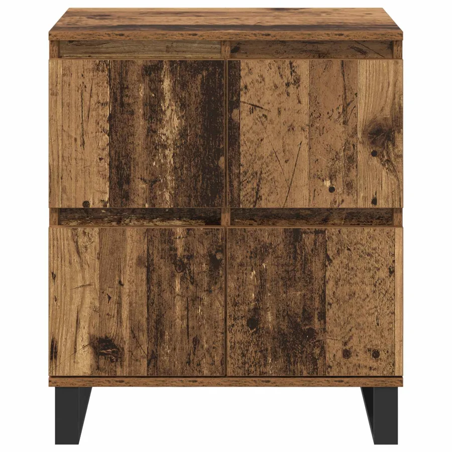 Buffet 3 pcs Bois ancien 60 x 35 x 70 cm - 7