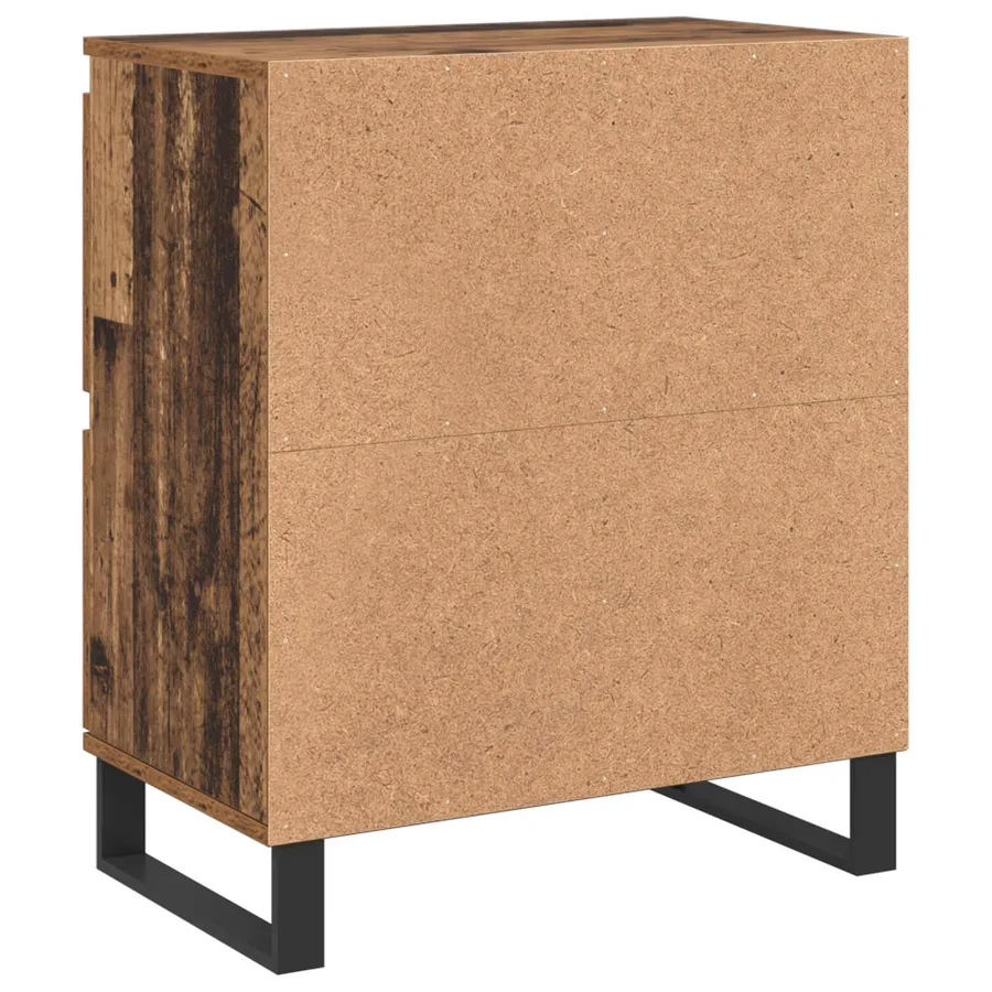 Buffet 3 pcs Bois ancien 60 x 35 x 70 cm - 9