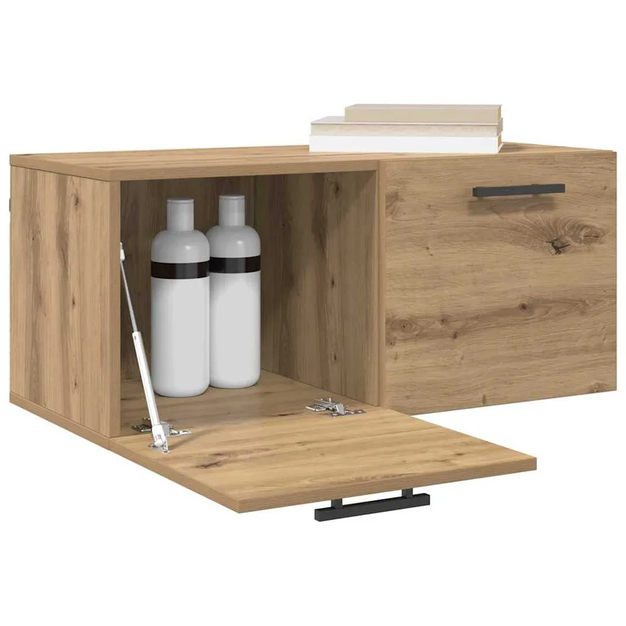 Meuble mural 80 x 36.5 x 35 cm Bois d'ingénierie - 3