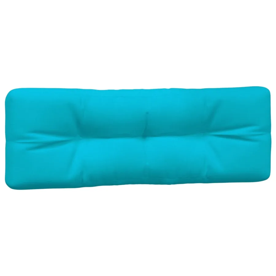Coussins de palette lot de 7 turquoise tissu - 4
