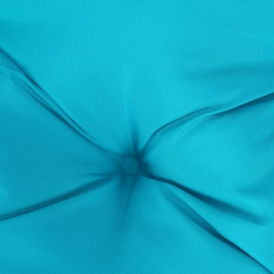 Coussins de palette lot de 7 turquoise tissu - 7