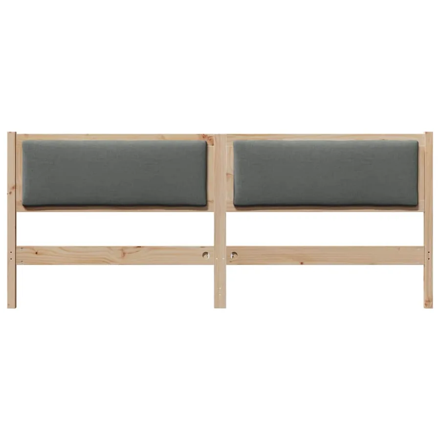 Tête de lit Autre Marron 200 cm Bois massif en pin - 4