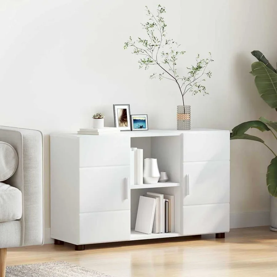 Buffet FLORIN Blanc 88,5 x 30,5 x 55,5 cm Bois d'ingénierie