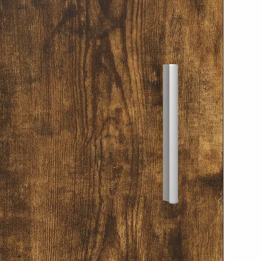 Cabinet en Bois Chêne fumé Bois d'ingénierie - 10