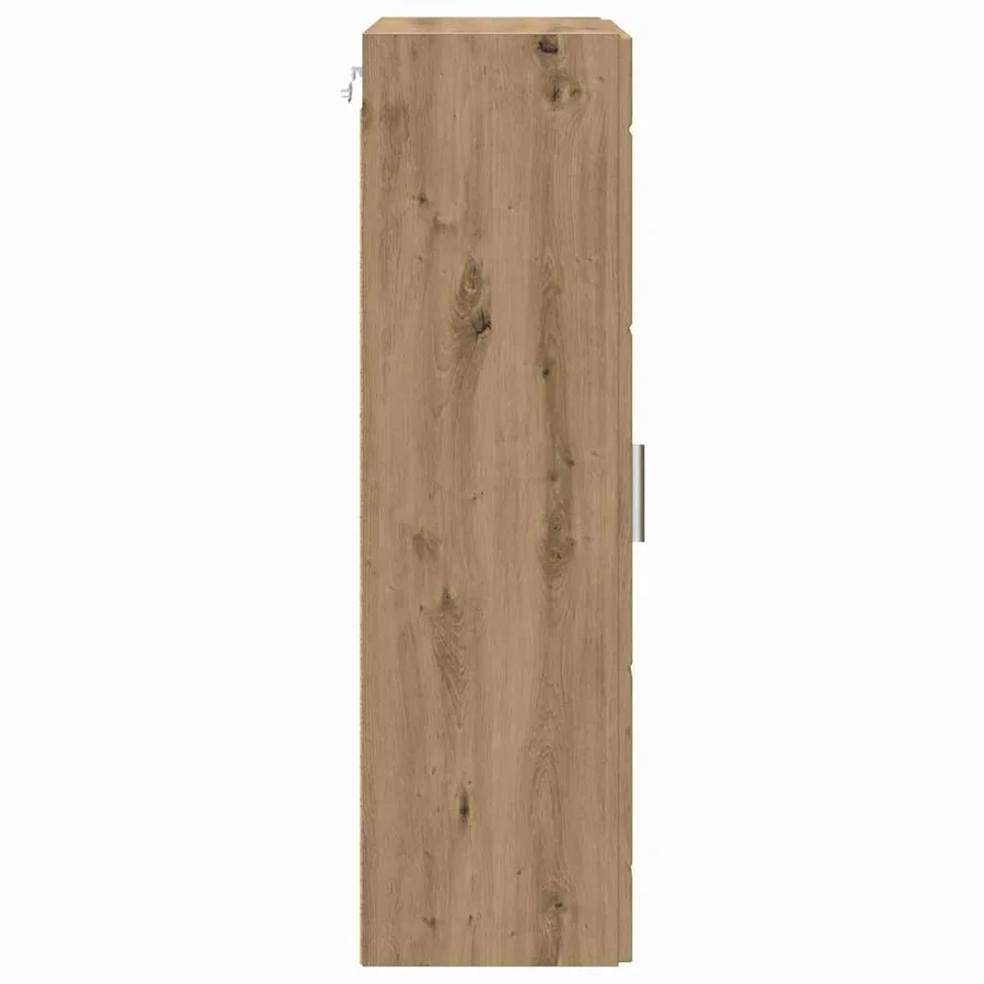 Cabinet en Bois Chêne artisanal Bois d'ingénierie - 7