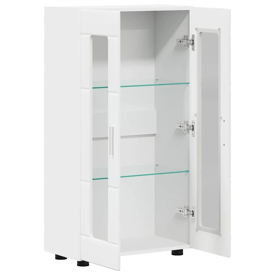 Buffet FLORIN Blanc 55,5 x 29 x 100 cm Bois d'ingénierie - 5