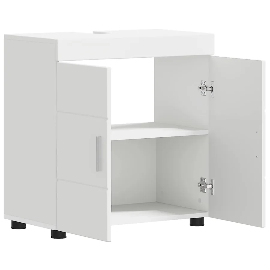 Ensemble d'armoire de salle de bain TULUM Blanc 60 x 34 x 63 cm - 5