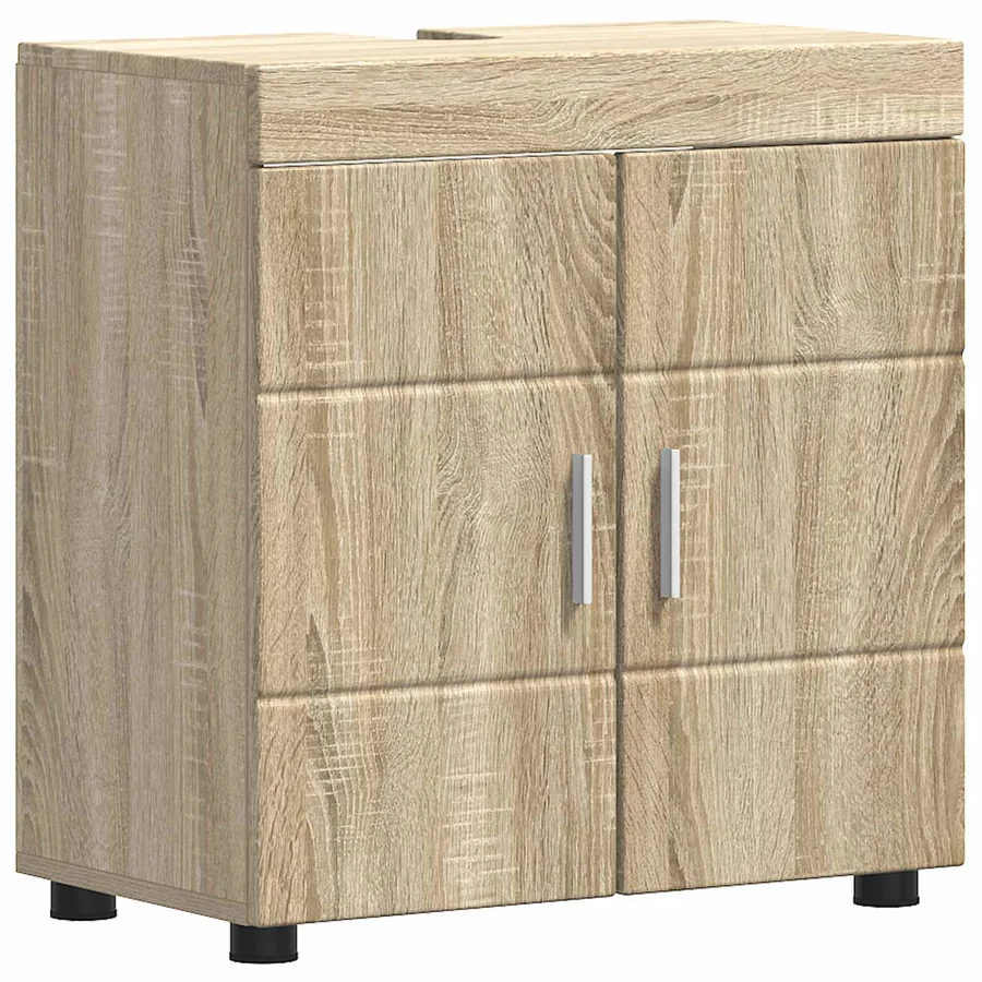 Ensemble d'armoire de salle de bain TULUM Chêne Sonoma - 2