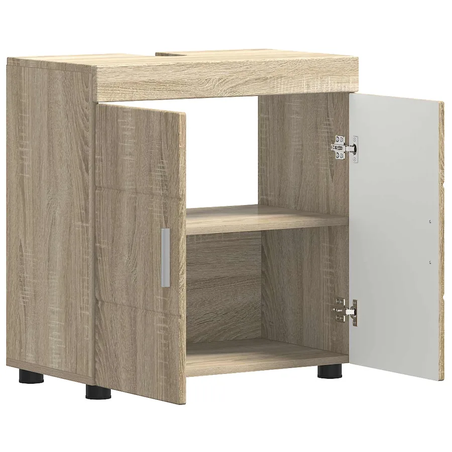 Ensemble d'armoire de salle de bain TULUM Chêne Sonoma - 5