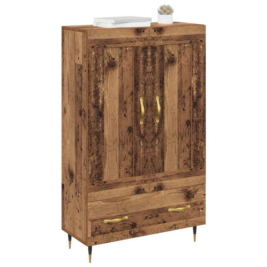 Haut Armoire Bois Ancien 69,5 x 31 x 115 cm Bois d'ingénierie - 3