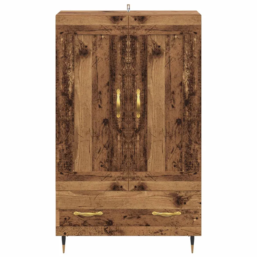 Haut Armoire Bois Ancien 69,5 x 31 x 115 cm Bois d'ingénierie - 6